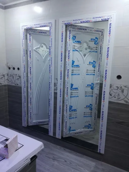 Porte en pvc pour chambres et sanitaires