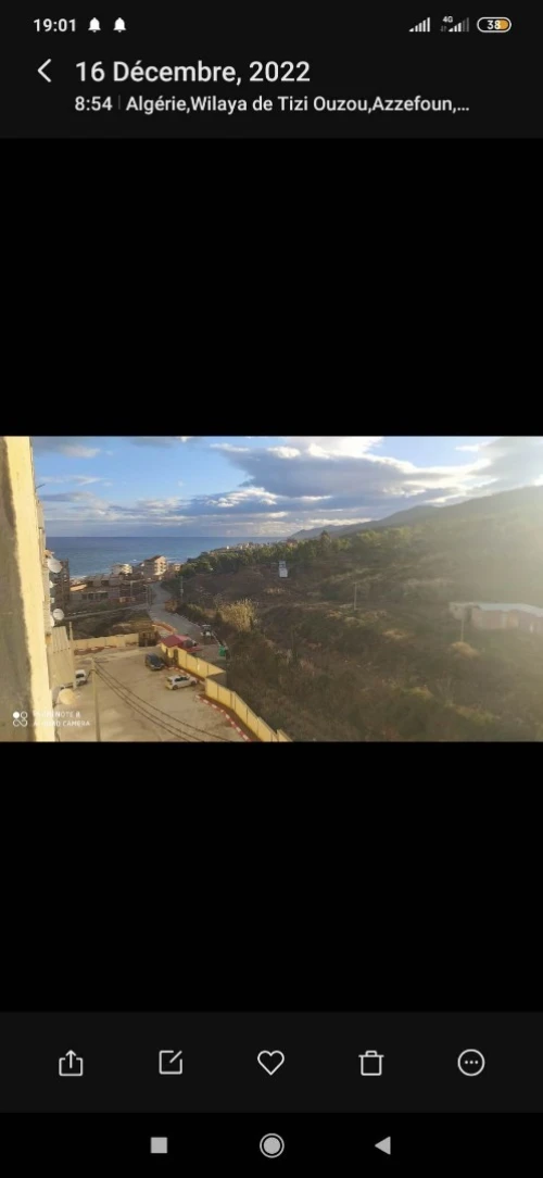 Location Appartement F2 Tizi ouzou Azeffoun