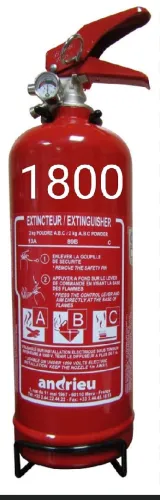 Extincteur à poudre 02kg