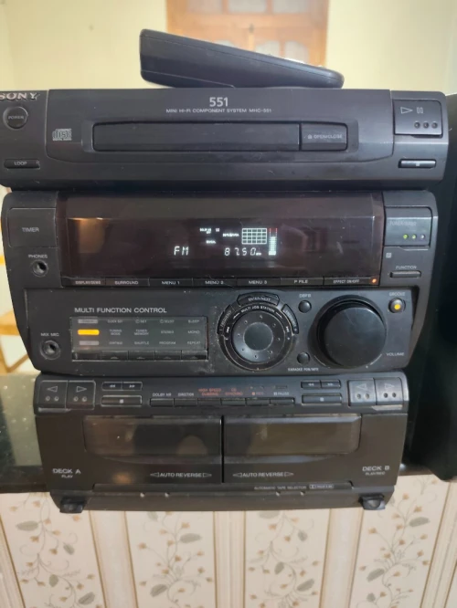 Chaîne Hi-Fi sony