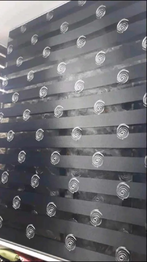 Rideaux zebra jour et nuit pour chambre cuisine balcon séparation entre cuisine et salon vitrine magasin de coiffure famme