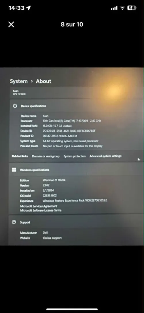 DELL XPS 15 9530