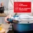 COCOTTE MINUTE SEB CLIBSO MINUTE 5L BLEU Made on France