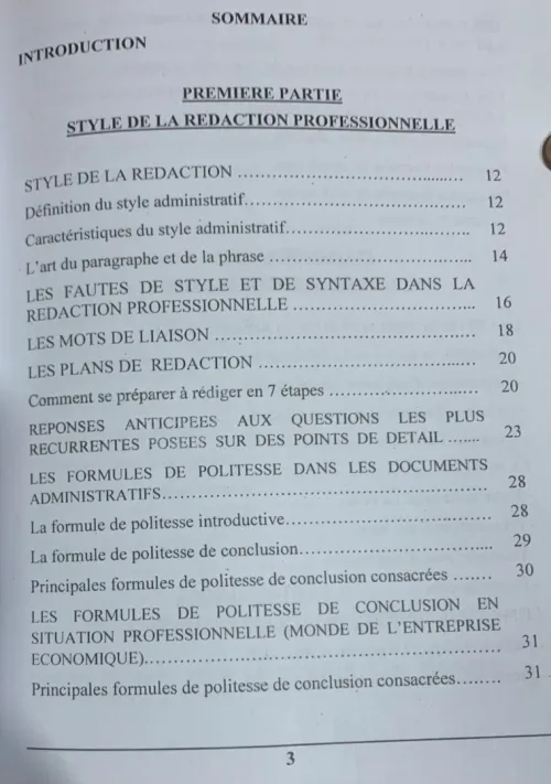 Vente  livres. " Techniques de la rédaction administrative et du courrier électronique"