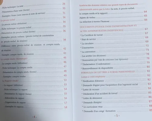 Vente  livres. " Techniques de la rédaction administrative et du courrier électronique"