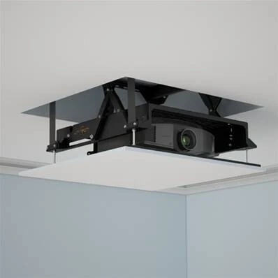 support de projecteur plafond ascenseur motorise