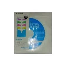 Pochettes CD/DVD (100 PCS) BLANCHE PCD-208