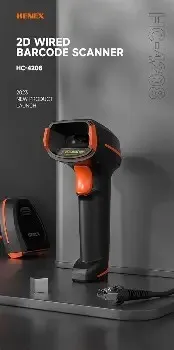 2D Wireless Barcode Scanner HENEX HC-4208