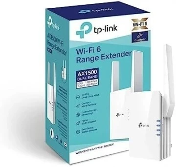 EXTENDER DE PORTEE WIFI 6 Tp-Link AX1500 RE505 