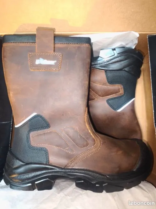 Bottes en cuir