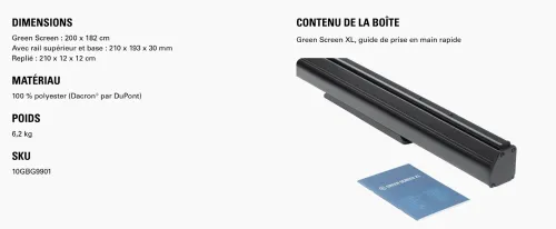 Elgato Green Screen XL Produit neuf, importé de France