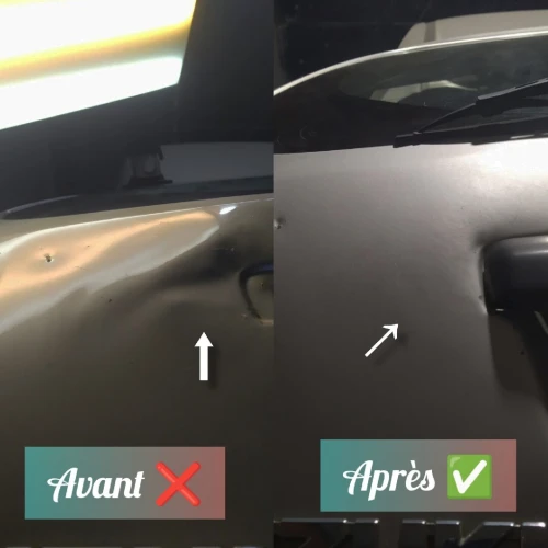 Réparation tôle à froid sans peinture (PDR) 