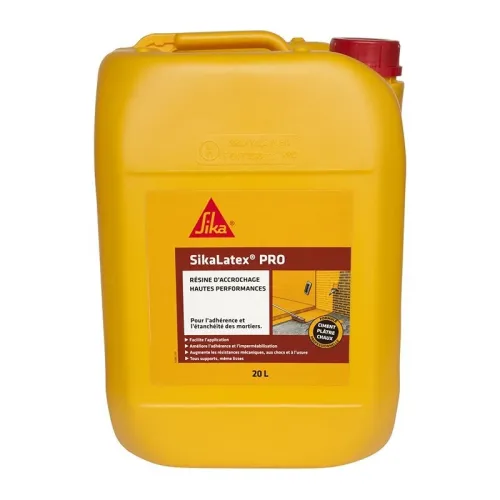 Sika Latex Pro 5l   Résine d'accrochage et d'imperméabilisation 