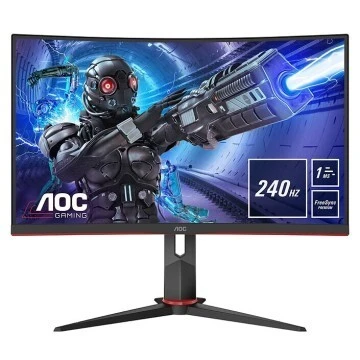AOC C32G2ZE GAMING 32" FHD 240HZ CURVED 0.5MS DP/HDMI - AJUSTABLE