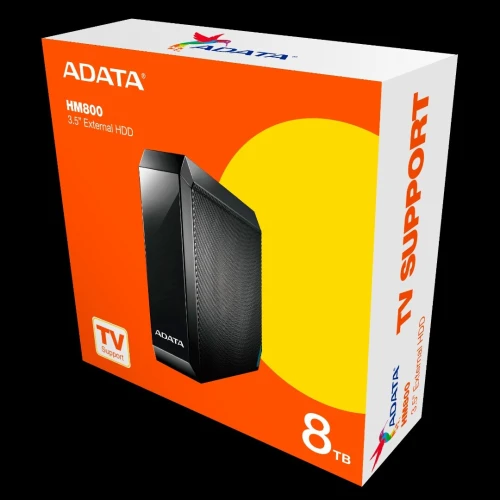 Disque Dur Externe 3''5 Usb3.2 8Tb Adata HM800