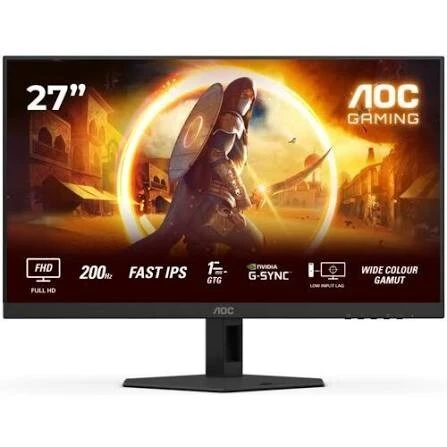 AOC 27G4HRE 27'' Fast IPS FHD 200Hz 0.3ms Gaming Monitor (G-SYNC)