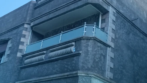 rampe d'escalier en inox