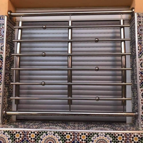 rampe d'escalier en inox