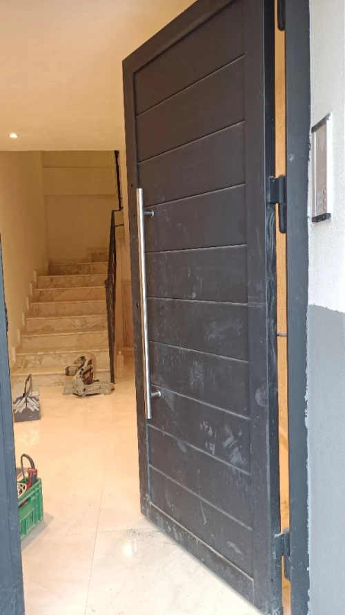 rampe d'escalier en inox