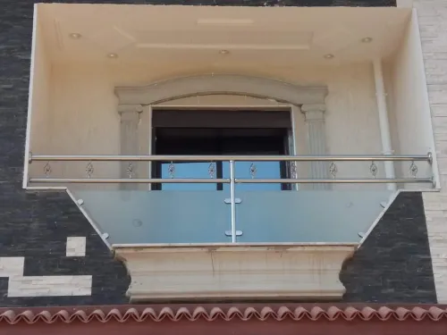 rampe d'escalier en inox