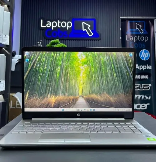 HP LAPTOP 15 INTEL i5 10210U 1.60GHz UP TO 4.20GHz  8GO DDR4 512 SSD NVME INTEL UHD GRAPHICS NVIDIA GEFROCE MX130 2GB VRAM ECRAN 15.6 INCH FHD