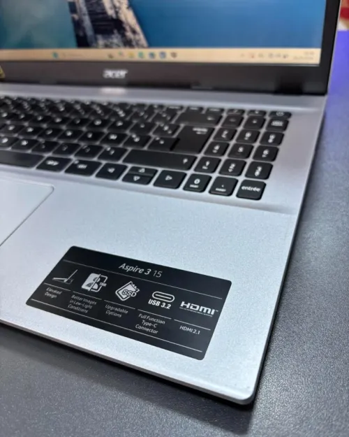 ACER ASPIRE 3 RYZEN 7 5700U 1.80GHz UP TO 4.30GHz 16GB DDR4 512GB SSD NVME AMD RADEON GRAPHICS ECRAN 15,6p INCH FHD