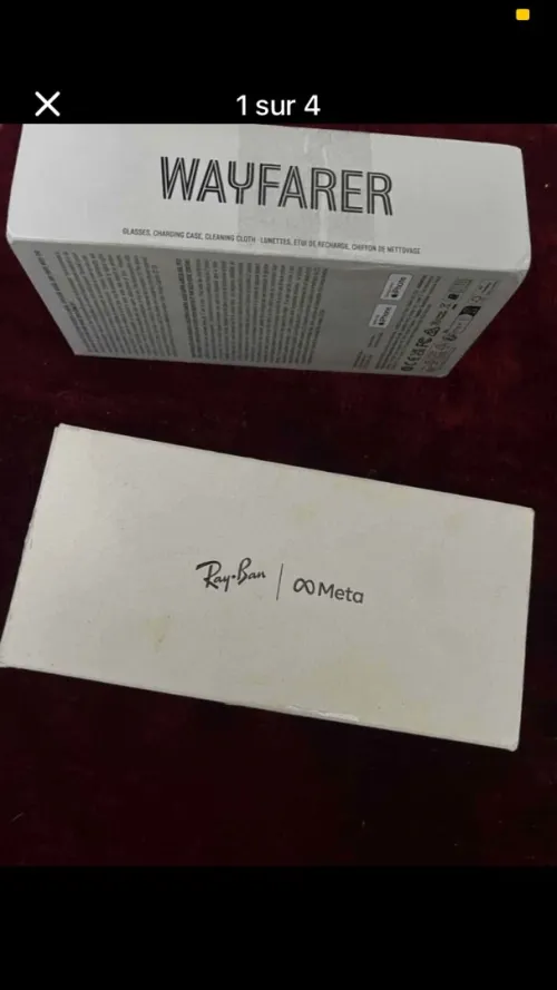 Lunettes Ray ban meta 