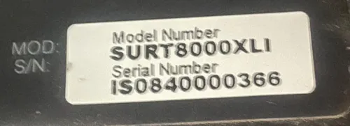  Ondileur APC SURT8000XLI Avec son propre support de batterie