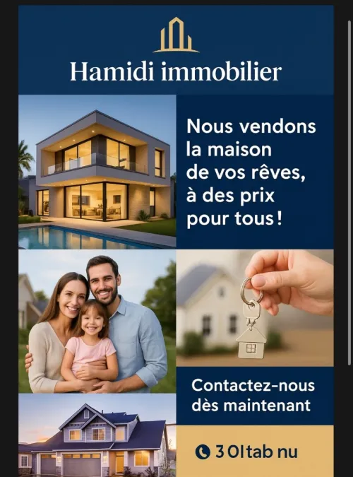 Vente Villa Tlemcen Nedroma
