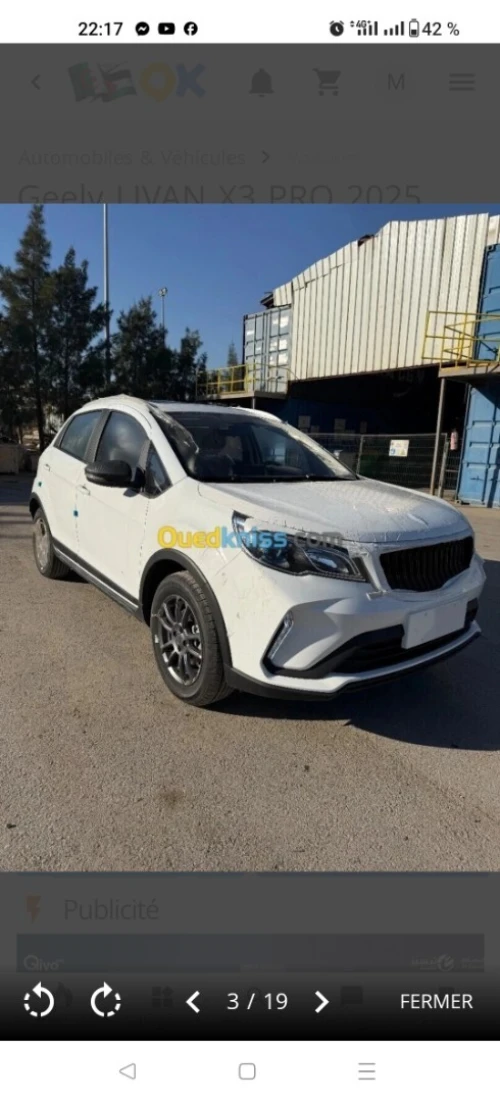 Geely GX3 PRO  2026 Toutes options