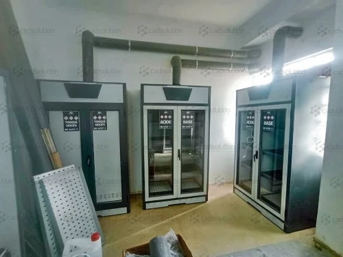 Armoire de Stockage Produits Chimiques (Acides/Bases)