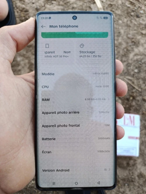 Infinix Hot 50pro plus