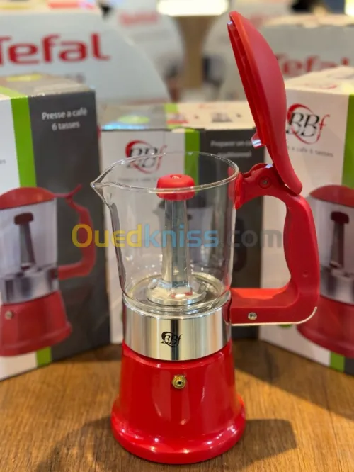 Cafetière en verre BBF 6 TASSE RED 