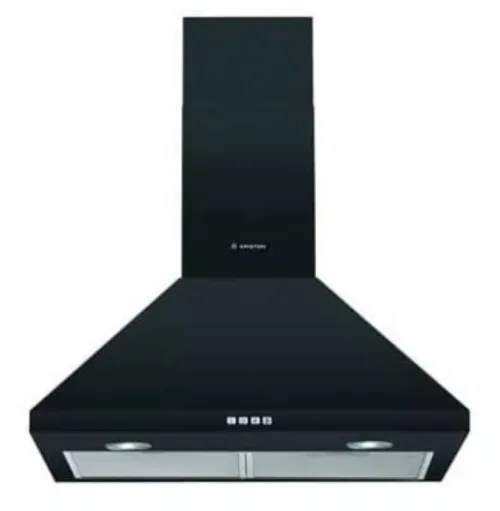 Hotte black 90cm biluca 90 verre Ariston 