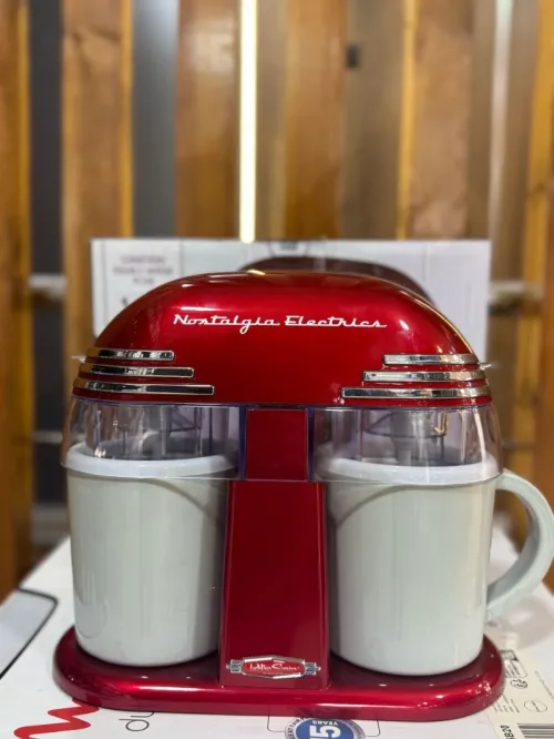 Sorbetière simeo double saveur 