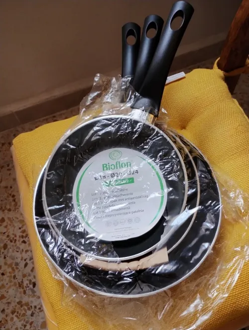 Poêle Bioflon antiadhésive