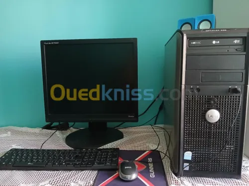 MICRO DELL OPTIPLEX 330 G3 PROCESSEUR PENTIUM DUAL-CORE / RAM 4 GO HHD 256 GO ECRAN 20"