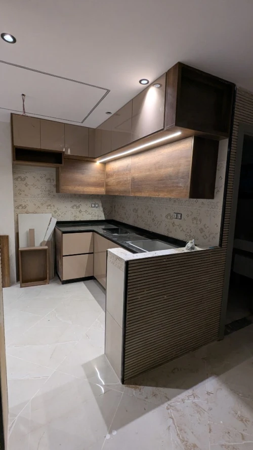 Cuisine équipée sur mesure avec 3D