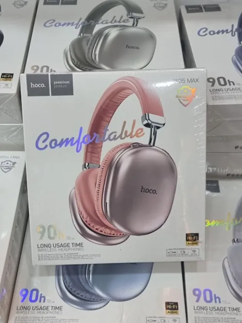 Casque Sans Fil Hoco W35 Max jusqu à 90Hr Hi-Fi Audio Bluetooth 5.3