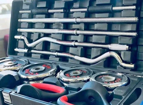 Valise musculation 58 kilo avec kitelbel