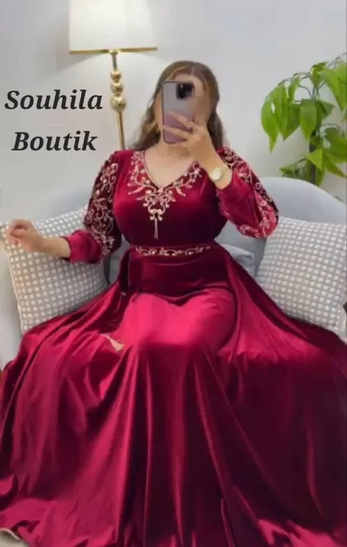 بدعيات قطيفة robe velour