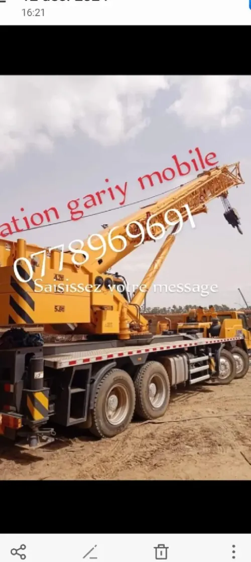 Location gariy mobile.