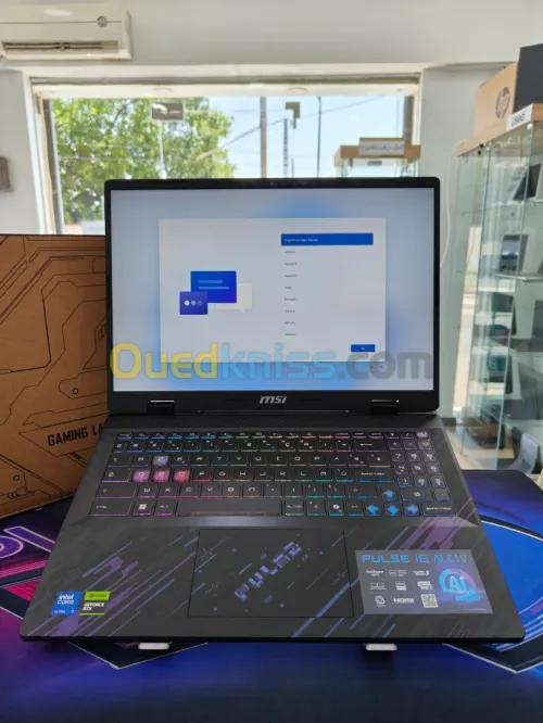 MSI PULSE 16 AI Ultra 7 155H 16GO RAM 1TOSSD 16.1 QHD+ 240Hz RTX 4060 08GO JAMAIS UTILISÉ
