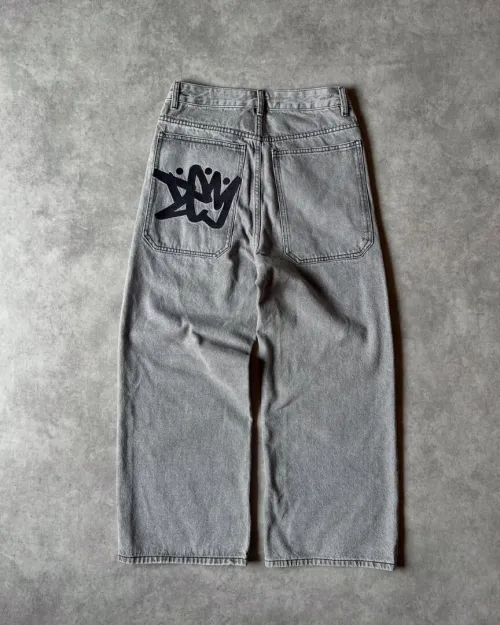 Baggy grey Jean 