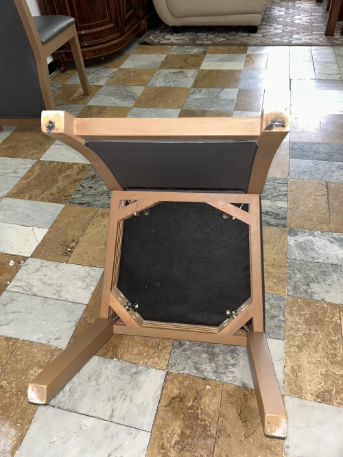 6 chaises en hêtre