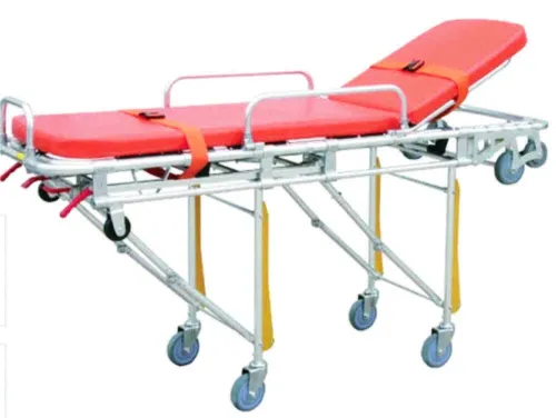 Chariot brancard avec civière détachable