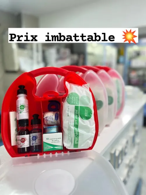 Boite à pharmacie equipée