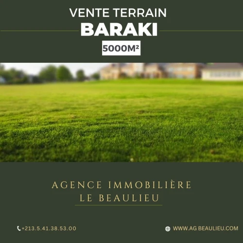 Vente Terrain Alger Baraki