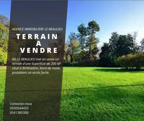 Vente Terrain Alger Birkhadem