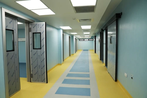 Porte hermétique pour bloc opératoire 